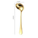 Gold Stainless Steel Western Serving Tableware Fork Spoon Shovel Set Portable Cutlery Dinnerware for Steak Kitchen Utensils - CLICK TIK