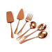 Gold Stainless Steel Western Serving Tableware Fork Spoon Shovel Set Portable Cutlery Dinnerware for Steak Kitchen Utensils - CLICK TIK