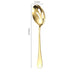 Gold Stainless Steel Western Serving Tableware Fork Spoon Shovel Set Portable Cutlery Dinnerware for Steak Kitchen Utensils - CLICK TIK
