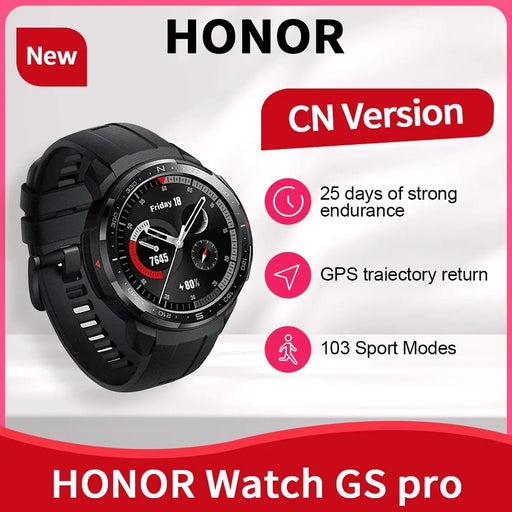 Honor Smart Watch GS Pro 103 Sport Modes 5ATM 1.39'' Screen Watch Heart Rate Monitoring GPS Smartwatch Bluetooth Call for Men - CLICK TIK