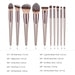 Hot Champagne Makeup Brushes Set for Women Cosmetic Foundation Powder Blush Eyeshadow Kabuki Blending Make Up Brush Beauty Tools - CLICK TIK
