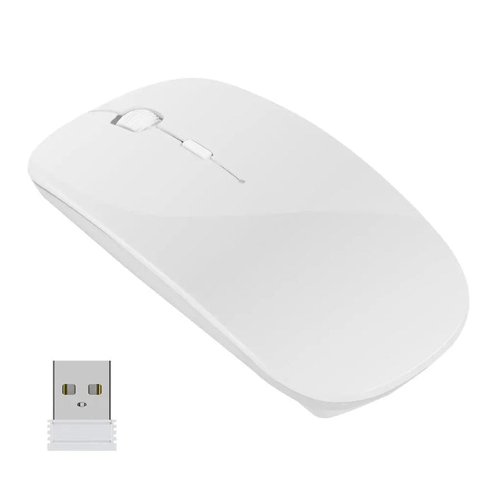 Hot Sale 2.4Ghz USB Wireless Mouse Ultra - thin Ergonomic Optical MOUS for laptops Gaming computerBluetooth - compatible USB Mouse - CLICK TIK