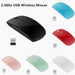 Hot Sale 2.4Ghz USB Wireless Mouse Ultra - thin Ergonomic Optical MOUS for laptops Gaming computerBluetooth - compatible USB Mouse - CLICK TIK
