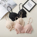 Japanese Style Maternity Bra Modal Cotton Underwear Thin Strap Wireless Push up and Anti - Sagging Seamless Nursing Bra - CLICK TIK