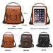 JEEP BULUO Multi - function Business Handbags Men New Man's Shoulder Bag Large Capacity Leather Messenger Bag Crossbody Big Brand - CLICK TIK