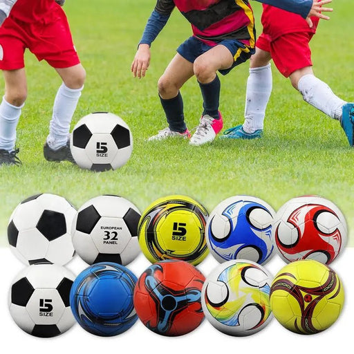 Kids Football Soccer Training Ball Kids Children Students Football Soccer Ball Sports Equipment Accessories Size 3/4/5 - CLICK TIK