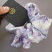 korea Crystal Hair Scrunchies For Women Elastic Silk Hair Bands Lady Big Pink Hair Tie Rhinestone chouchou satin Accessories - CLICK TIK
