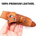 Leather Anti - Lost Dog Collar - CLICK TIK