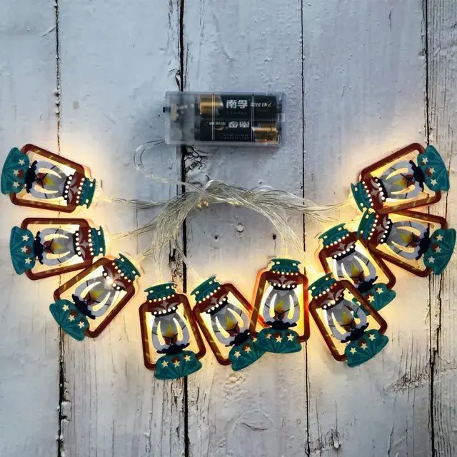 Led Eid Mubarak Lantern Ramadan Kareem Decor Night Light Mubarak Muslim Islamic Festival Party Supplies Ramadan Decoration 2024 - CLICK TIK