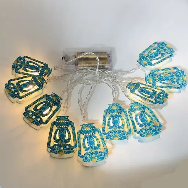 Led Eid Mubarak Lantern Ramadan Kareem Decor Night Light Mubarak Muslim Islamic Festival Party Supplies Ramadan Decoration 2024 - CLICK TIK
