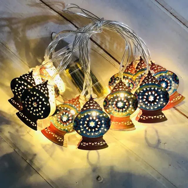 Led Eid Mubarak Lantern Ramadan Kareem Decor Night Light Mubarak Muslim Islamic Festival Party Supplies Ramadan Decoration 2024 - CLICK TIK