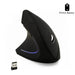 Left Hand Vertical Mouse Ergonomic Wireless Mouse 1600 DPI Gaming Optical USB Wired Mouse For Laptop PC Desktop Computer Office - CLICK TIK