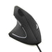 Left Hand Vertical Mouse Ergonomic Wireless Mouse 1600 DPI Gaming Optical USB Wired Mouse For Laptop PC Desktop Computer Office - CLICK TIK
