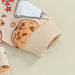 Lioraitiin 0 - 3Y Toddler Kid Girls Christmas Clothing Cookie Cane Long Sleeve Sweatshirt Elastic Pants Set Baby Clothe - CLICK TIK