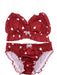 Love Heart Girls Women's Cute Bra & Panties Set Ruffles Trim Wirefree Milk Silk Soft Underwear Sleep Intimates Set Kawaii Lolita - CLICK TIK