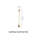 Luxury 304 Stainless Steel Mini Spoon Set Ice Cream Fruit Dessert Spoon Tea Spoon Golden Coffee Teaspoons Tableware Cutlery - CLICK TIK