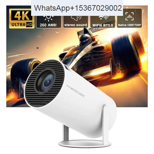 Magcubic Projector HY300 PRO 4K Android 11 Dual Wifi6 260ANSI Allwinner H713 BT5.0 1080P 1280*720P Home Cinema Outdoor Projetor - CLICK TIK