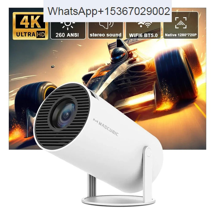 Magcubic Projector HY300 PRO 4K Android 11 Dual Wifi6 260ANSI Allwinner H713 BT5.0 1080P 1280*720P Home Cinema Outdoor Projetor - CLICK TIK