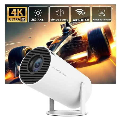 Magcubic Projector HY300 PRO 4K Android 11 Dual Wifi6 260ANSI Allwinner H713 BT5.0 1080P 1280*720P Home Cinema Outdoor Projetor - CLICK TIK