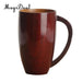 MagiDeal 11 Styles Jujube Wooden Handmade Water Coffee Mug Cup Beer Tea Coffee Milk Water Cup Kitchen Bar Drinkware - CLICK TIK