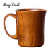 MagiDeal 11 Styles Jujube Wooden Handmade Water Coffee Mug Cup Beer Tea Coffee Milk Water Cup Kitchen Bar Drinkware - CLICK TIK