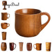 MagiDeal 11 Styles Jujube Wooden Handmade Water Coffee Mug Cup Beer Tea Coffee Milk Water Cup Kitchen Bar Drinkware - CLICK TIK