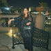 Middle East Arab Fashion Dress Black Robe Shiny Dubai Travel Robe Two - piece Set Dress Women - CLICK TIK