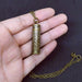 Mini Brass Jar Accessories Pendants Locket Sanskrit Mantra Memorial Jewelry - CLICK TIK