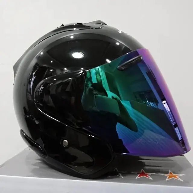 Motorcycle Half Helmet - CLICK TIK
