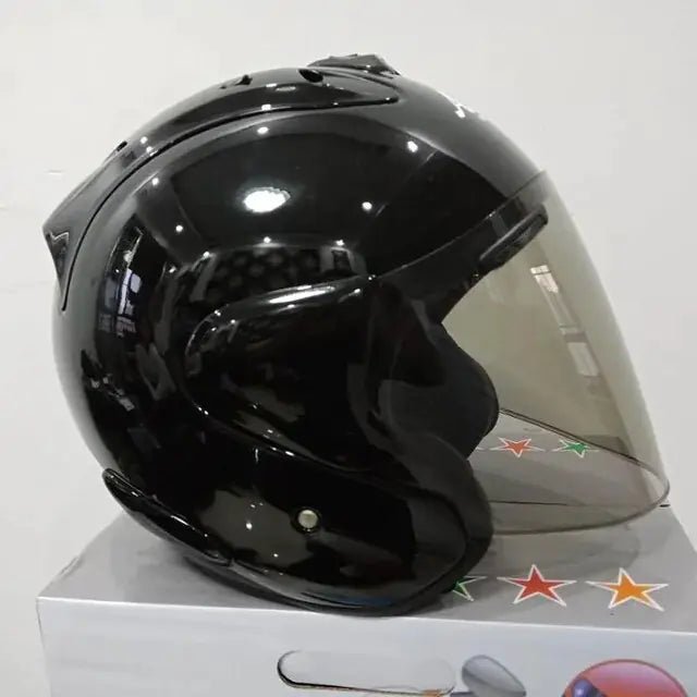 Motorcycle Half Helmet - CLICK TIK