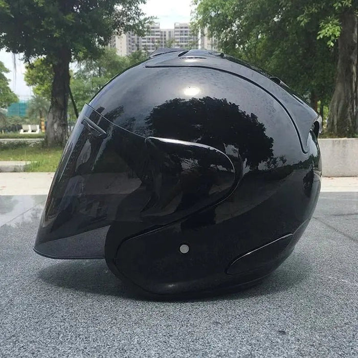 Motorcycle Half Helmet - CLICK TIK