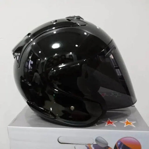 Motorcycle Half Helmet - CLICK TIK