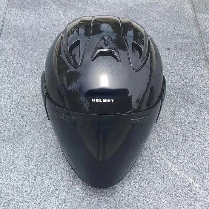 Motorcycle Half Helmet - CLICK TIK