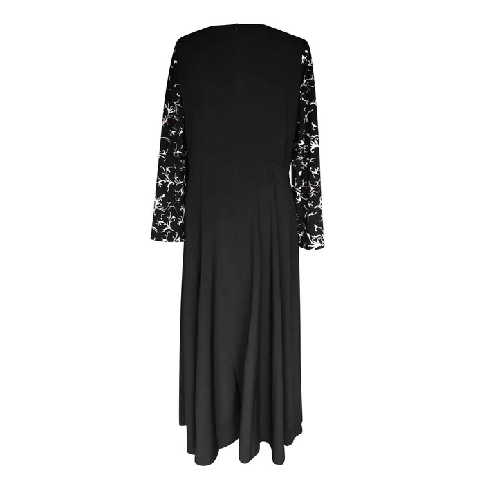 Muslim Abaya Turkey Islamic Arabic Hijab Dress Caftan Dubai Kaftan Moroccan Robe muslim Dress islamic wear for women Plus size - CLICK TIK