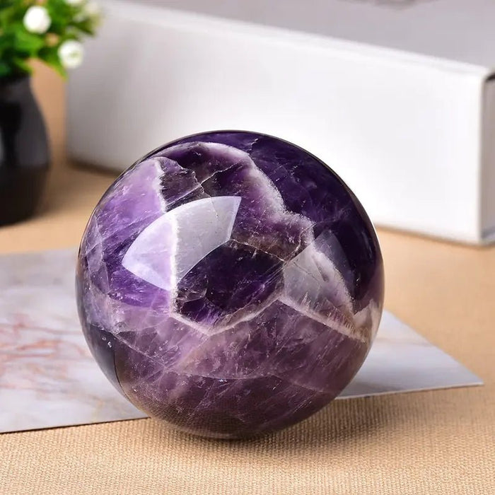 Natural Amethyst Ball - CLICK TIK