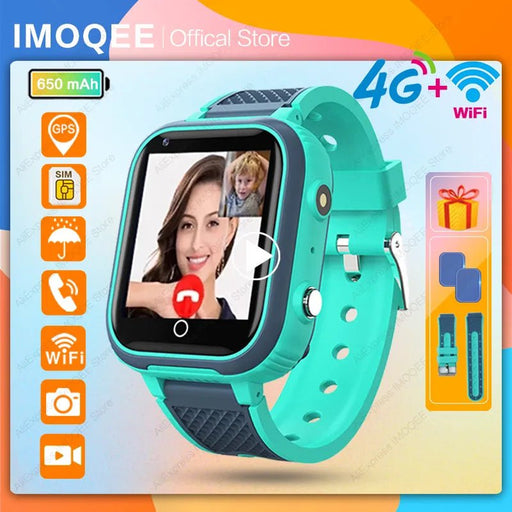 New Smart Watch Kids GPS 4G Wifi LT21 Tracker Waterproof Smartwatch Kids Video Call Phone Watch Call Back Monitor Smartwatch - CLICK TIK