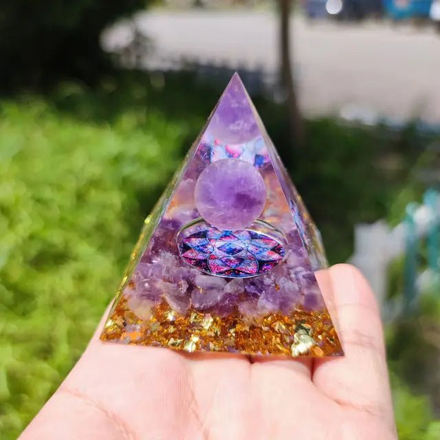 Orgonite Pyramid - CLICK TIK