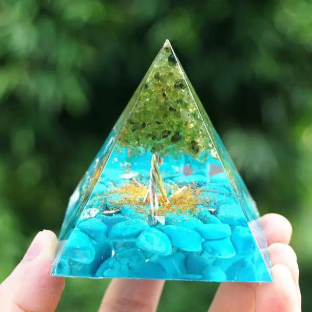 Orgonite Pyramid - CLICK TIK