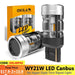 OXILAM 2Pcs WY21W LED Canbus Amber Turn Signal Light Error Free T20 7440 W21W 12V Indicator Bulb With Cooling Fan No Hyper Flash - CLICK TIK
