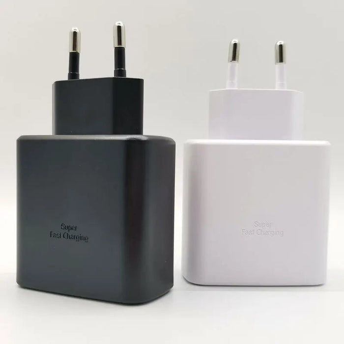 PD 45W Super Fast Charge Charger Power Adapter for Samsung Galaxy S24 S23 S22 S21 S20 Note 20 Ultra 10 Plus Z Flip Fold 5 4 3 2 - CLICK TIK
