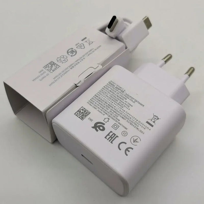 PD 45W Super Fast Charge Charger Power Adapter for Samsung Galaxy S24 S23 S22 S21 S20 Note 20 Ultra 10 Plus Z Flip Fold 5 4 3 2 - CLICK TIK