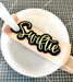 Personalized Name Cup Label Custom 40oz/30oz Water Cup Nameplate Accessories Handmade Acrylic Lid Name Label Best Friend Gift - CLICK TIK