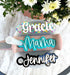 Personalized Name Cup Label Custom 40oz/30oz Water Cup Nameplate Accessories Handmade Acrylic Lid Name Label Best Friend Gift - CLICK TIK