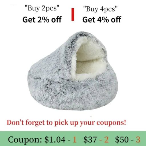 Plush Pet Bed - CLICK TIK