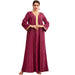 Polka Dot Bronzing Abaya for Women Loose Arabia Dubai Abaya Muslim Dress Women Dinner Evening Dress Robe De Soiree Luxe Vistidos - CLICK TIK