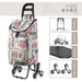 Portable Shopping Climbing Stairs Shopping Cart Luggage Trolley Household Foldable Lightweight Hand Trolley Trailer Elderly Trolley - CLICK TIK