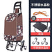 Portable Shopping Climbing Stairs Shopping Cart Luggage Trolley Household Foldable Lightweight Hand Trolley Trailer Elderly Trolley - CLICK TIK