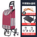 Portable Shopping Climbing Stairs Shopping Cart Luggage Trolley Household Foldable Lightweight Hand Trolley Trailer Elderly Trolley - CLICK TIK