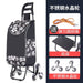 Portable Shopping Climbing Stairs Shopping Cart Luggage Trolley Household Foldable Lightweight Hand Trolley Trailer Elderly Trolley - CLICK TIK