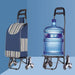 Portable Shopping Climbing Stairs Shopping Cart Luggage Trolley Household Foldable Lightweight Hand Trolley Trailer Elderly Trolley - CLICK TIK